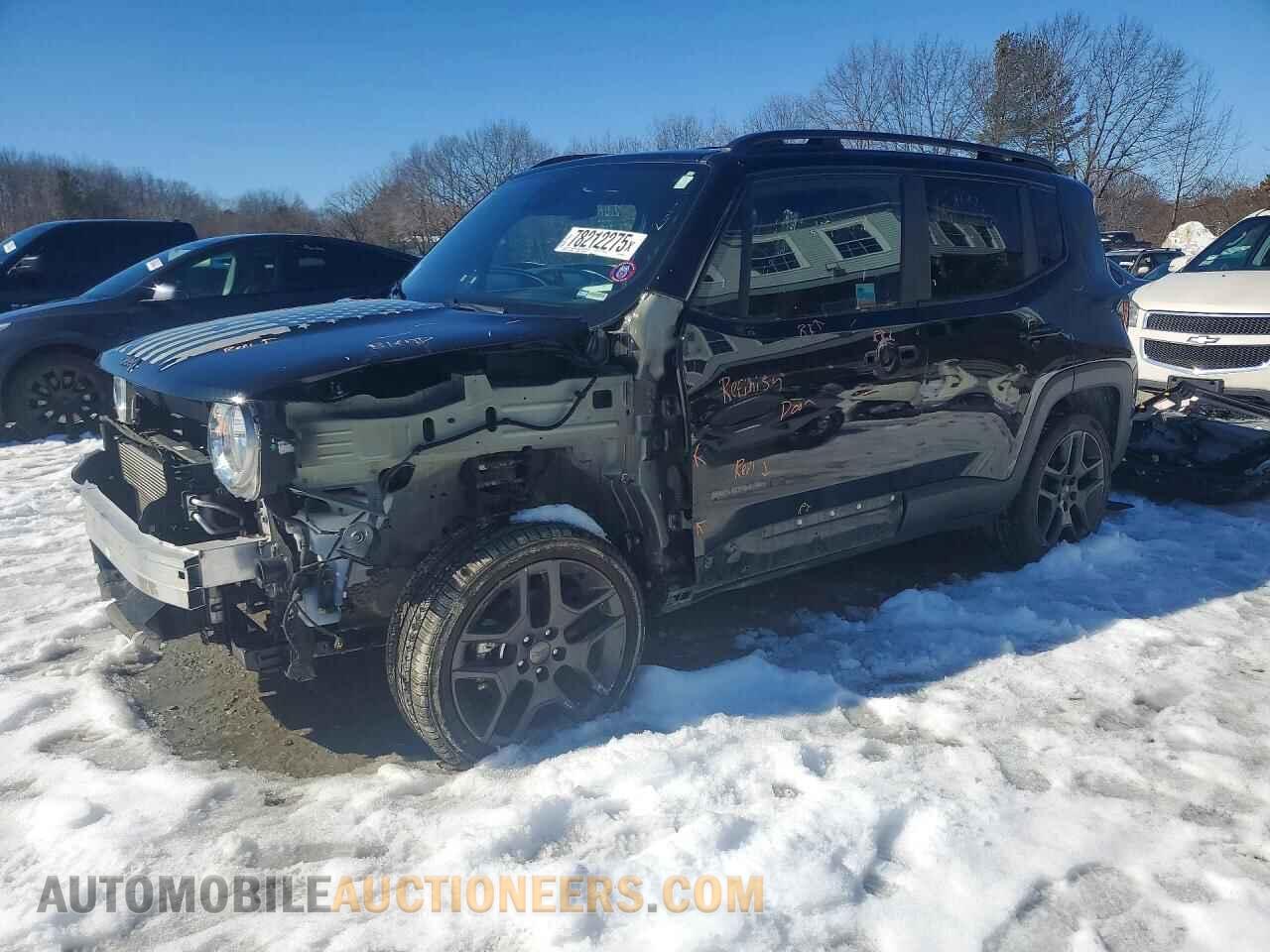 ZACNJDBB4MPN32759 JEEP RENEGADE 2021