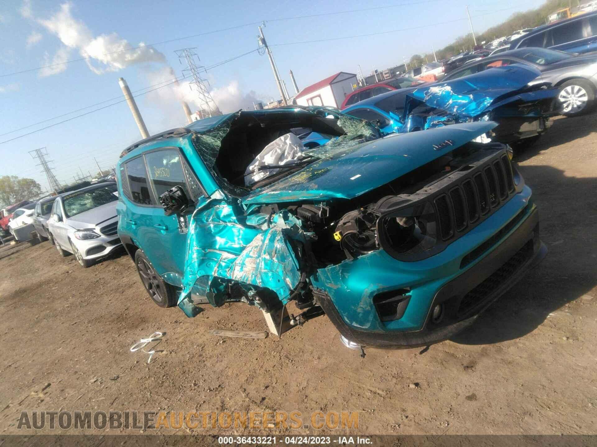ZACNJDBB4MPN37010 JEEP RENEGADE 2021