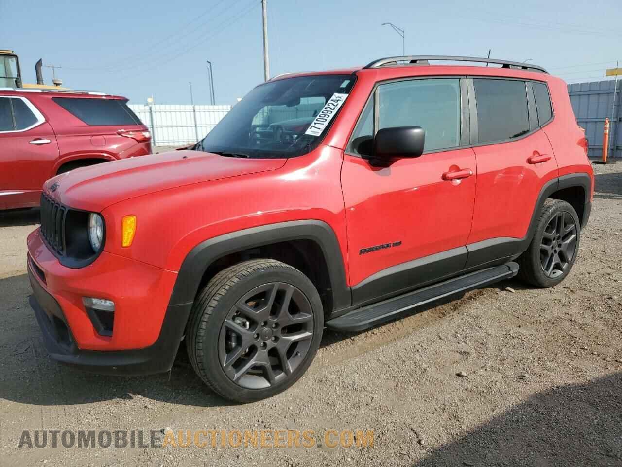 ZACNJDBB5MPM57067 JEEP RENEGADE 2021