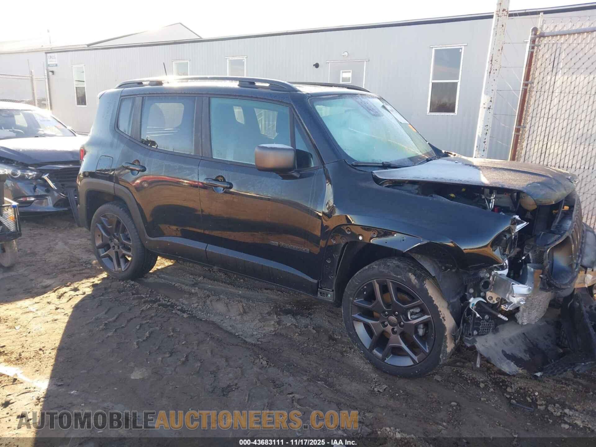 ZACNJDBB5MPN16599 JEEP RENEGADE 2021