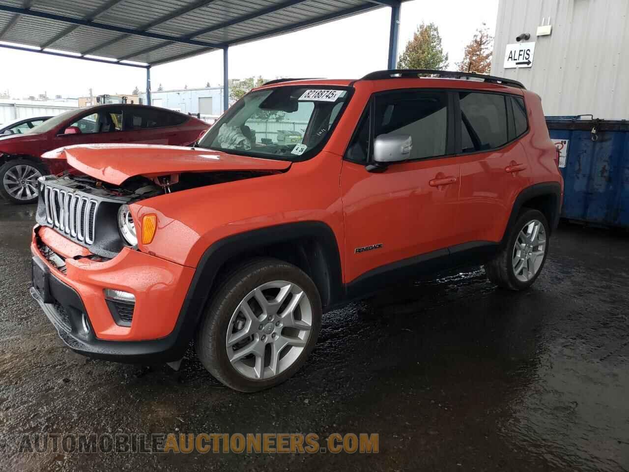 ZACNJDBB6MPM47129 JEEP RENEGADE 2021