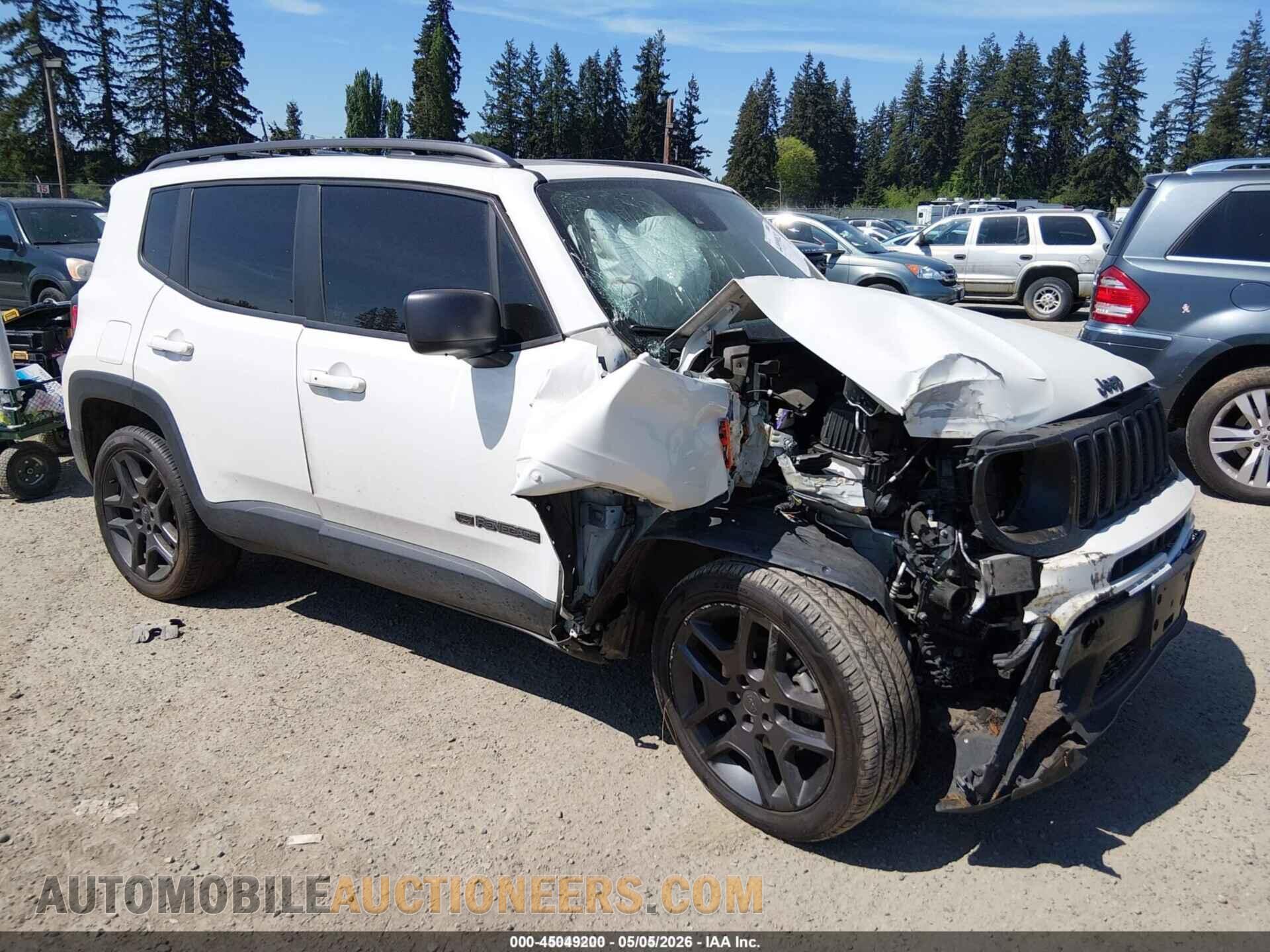ZACNJDBB6MPM68983 JEEP RENEGADE 2021