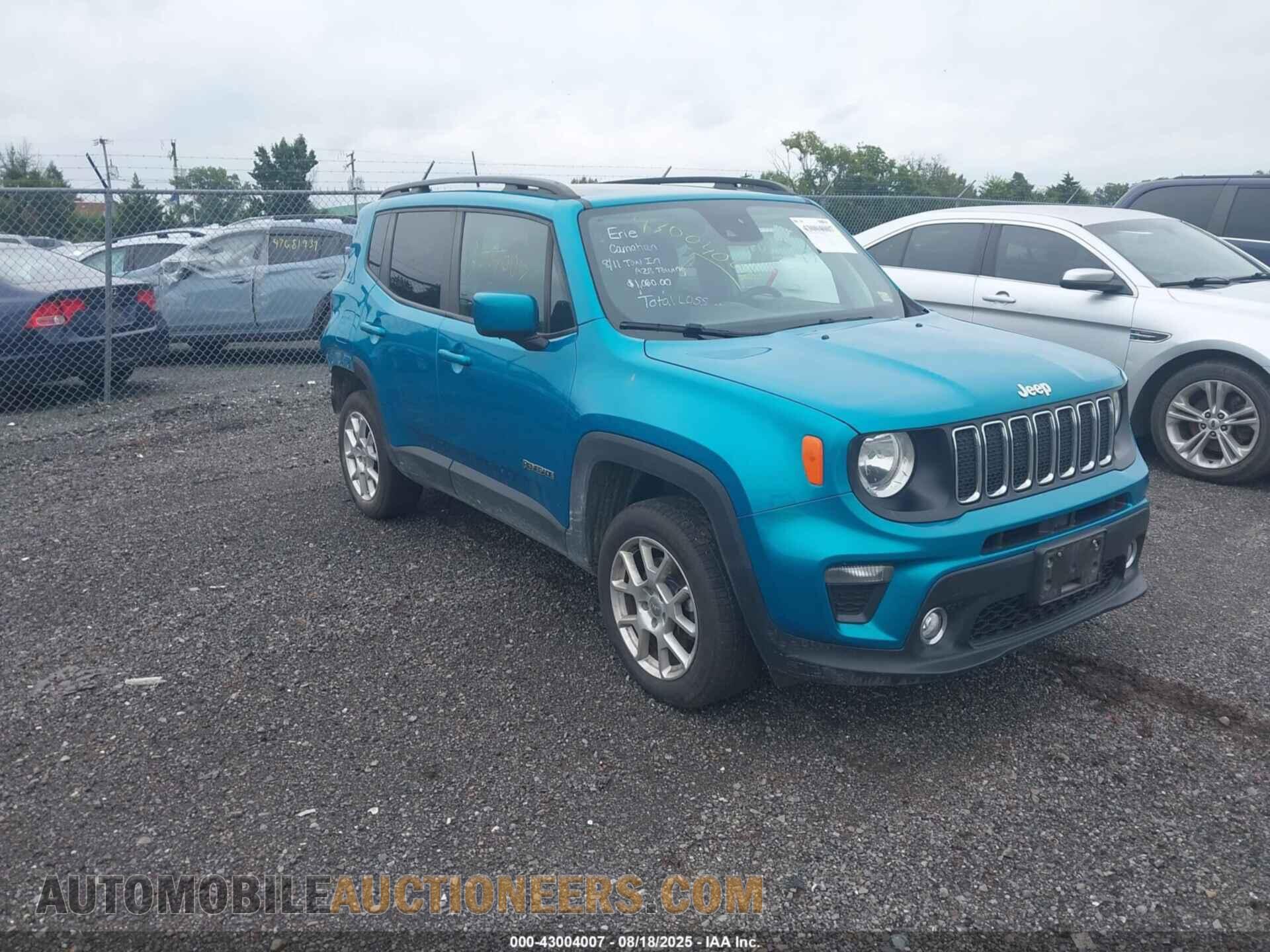 ZACNJDBB6MPM78722 JEEP RENEGADE 2021