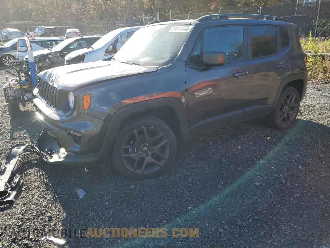 ZACNJDBB6MPN36733 JEEP RENEGADE 2021