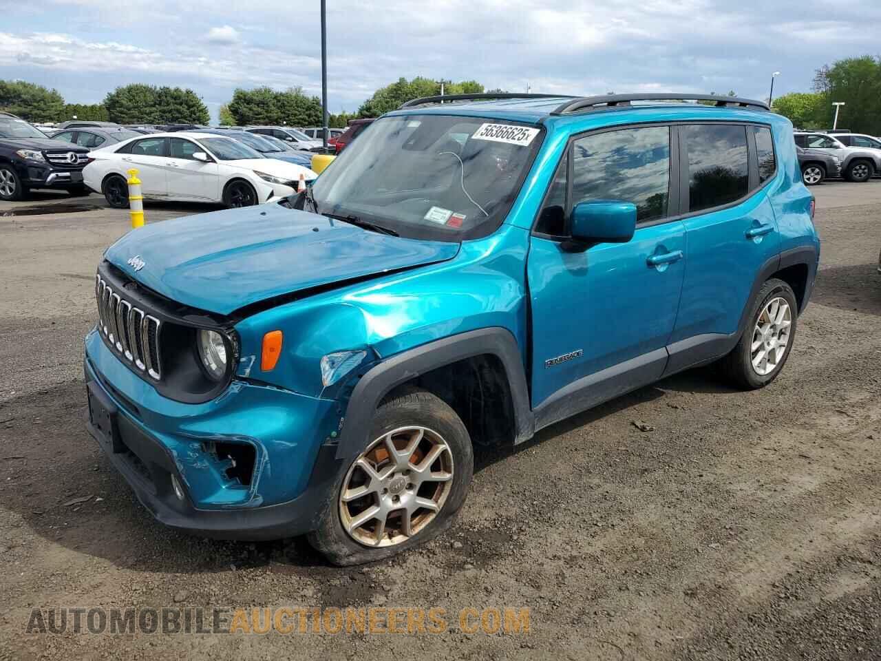 ZACNJDBB7MPM43901 JEEP RENEGADE 2021