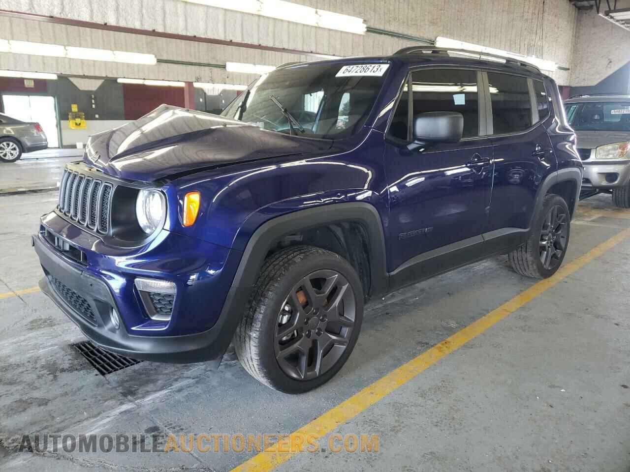 ZACNJDBB7MPM54283 JEEP RENEGADE 2021