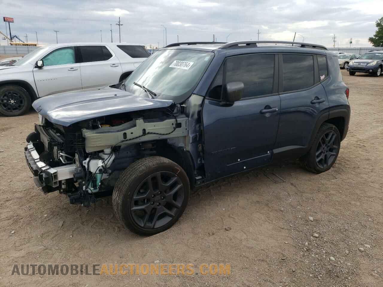 ZACNJDBB8MPM40943 JEEP RENEGADE 2021