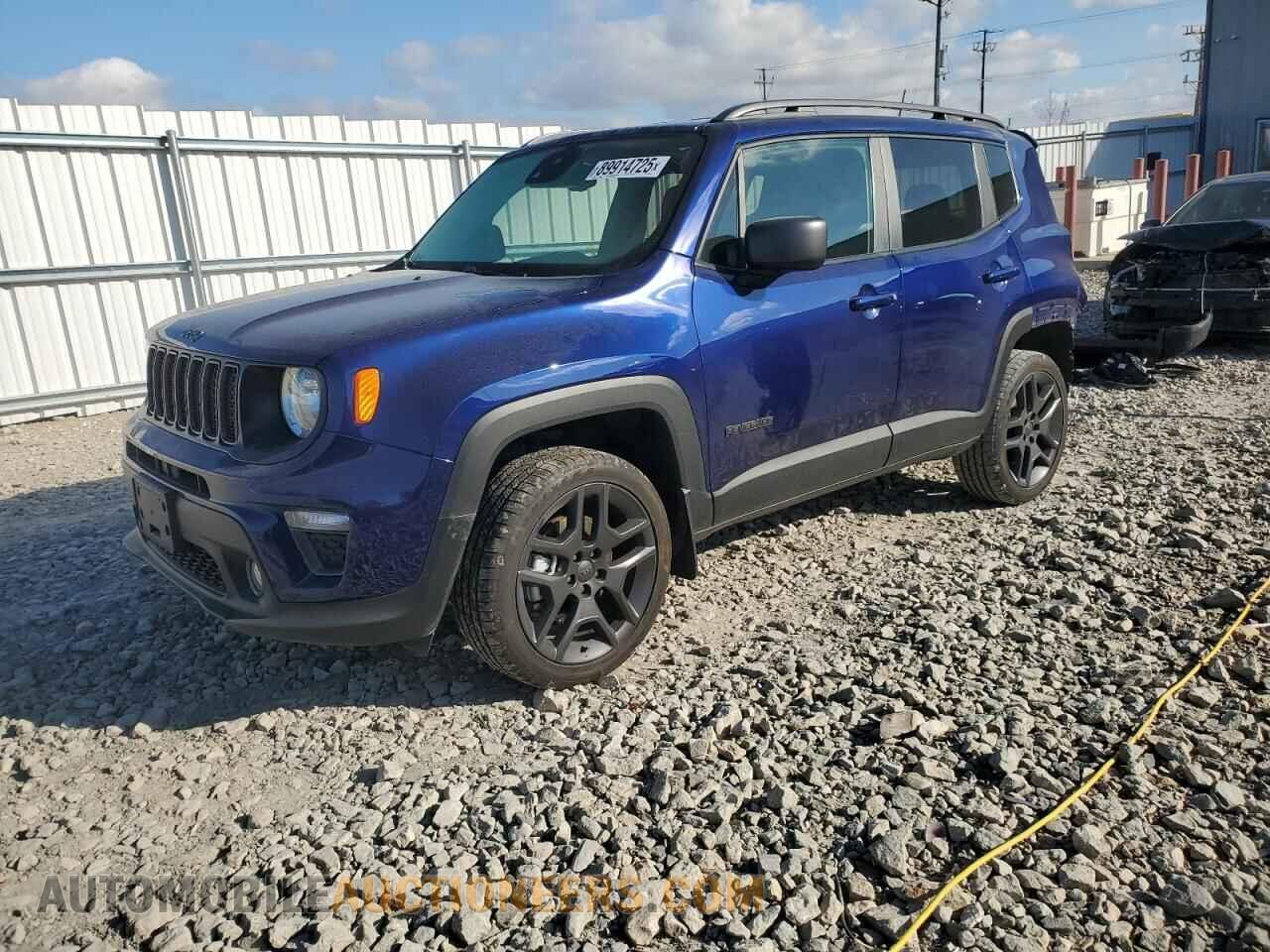 ZACNJDBB8MPM64773 JEEP RENEGADE 2021