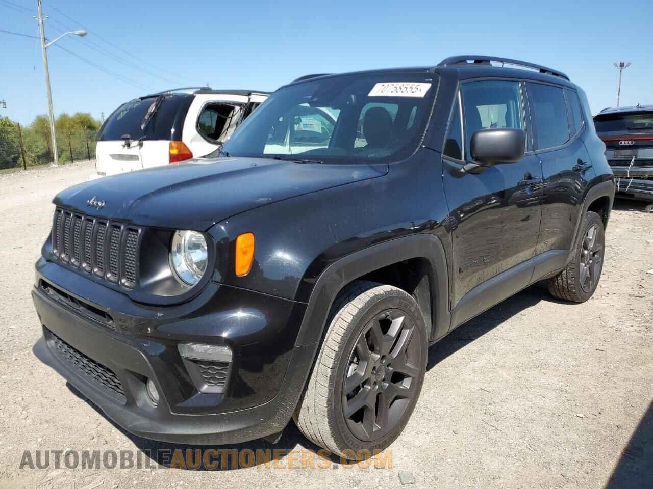 ZACNJDBB8MPM80293 JEEP RENEGADE 2021