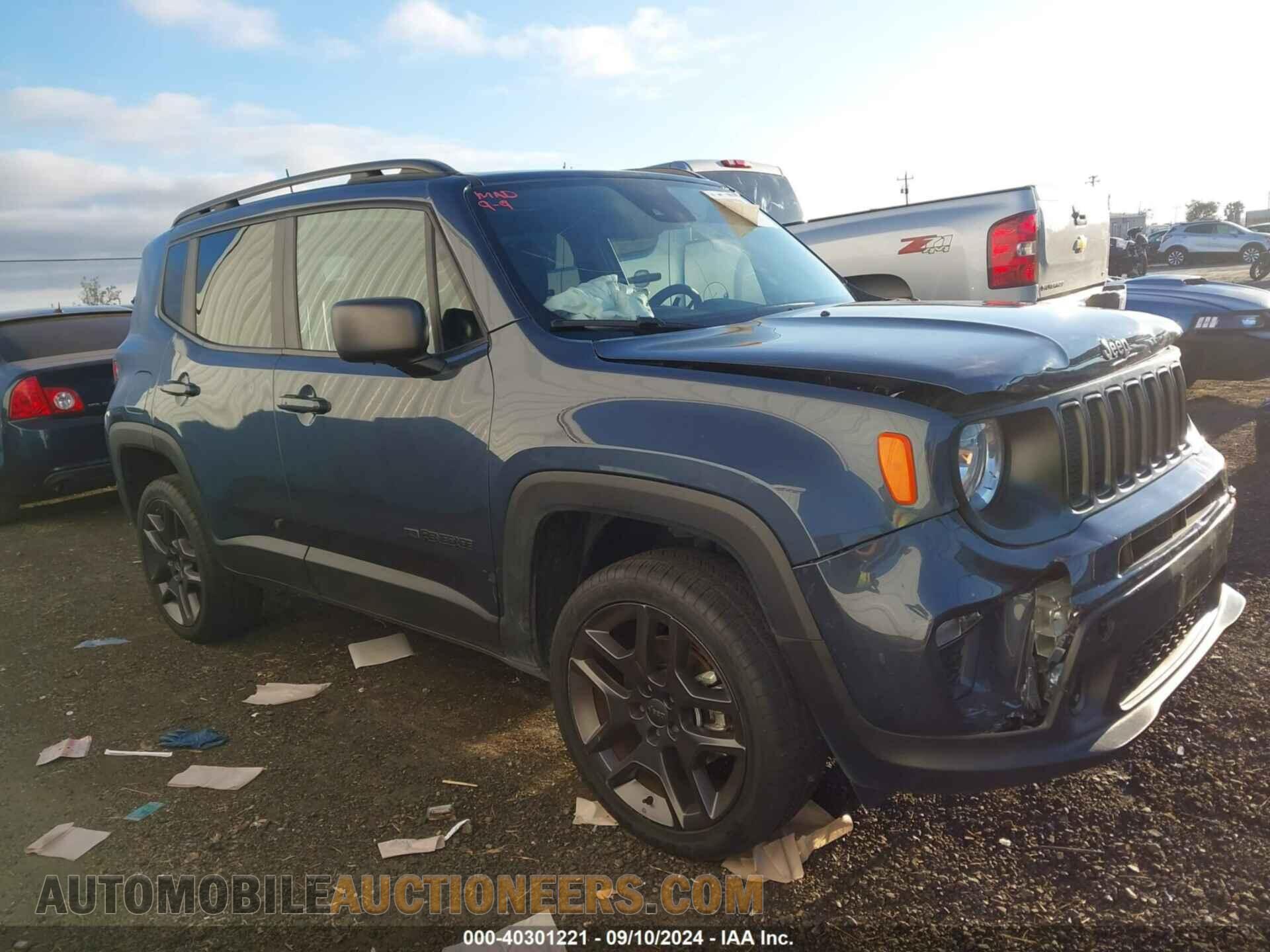 ZACNJDBB8MPN25538 JEEP RENEGADE 2021