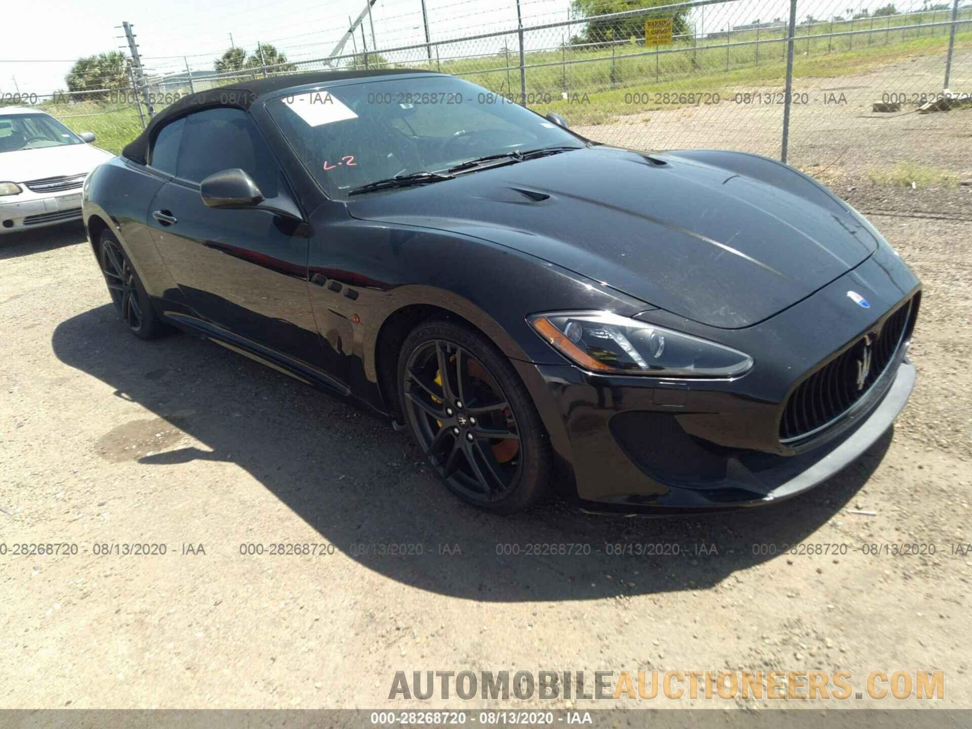 ZAM45VMA3D0071150 MASERATI GRANTURISMO CONVERTIBLE 2013