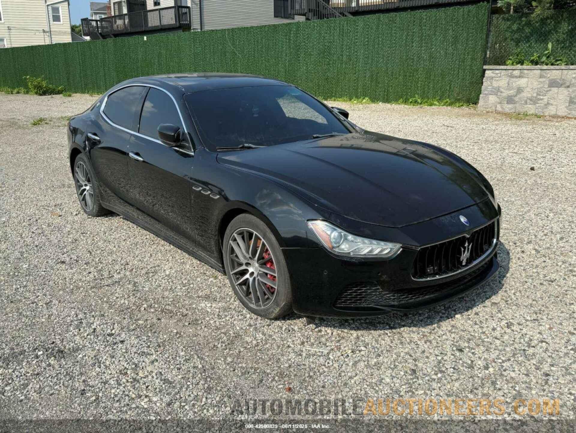 ZAM57RTA5G1185172 MASERATI GHIBLI 2016