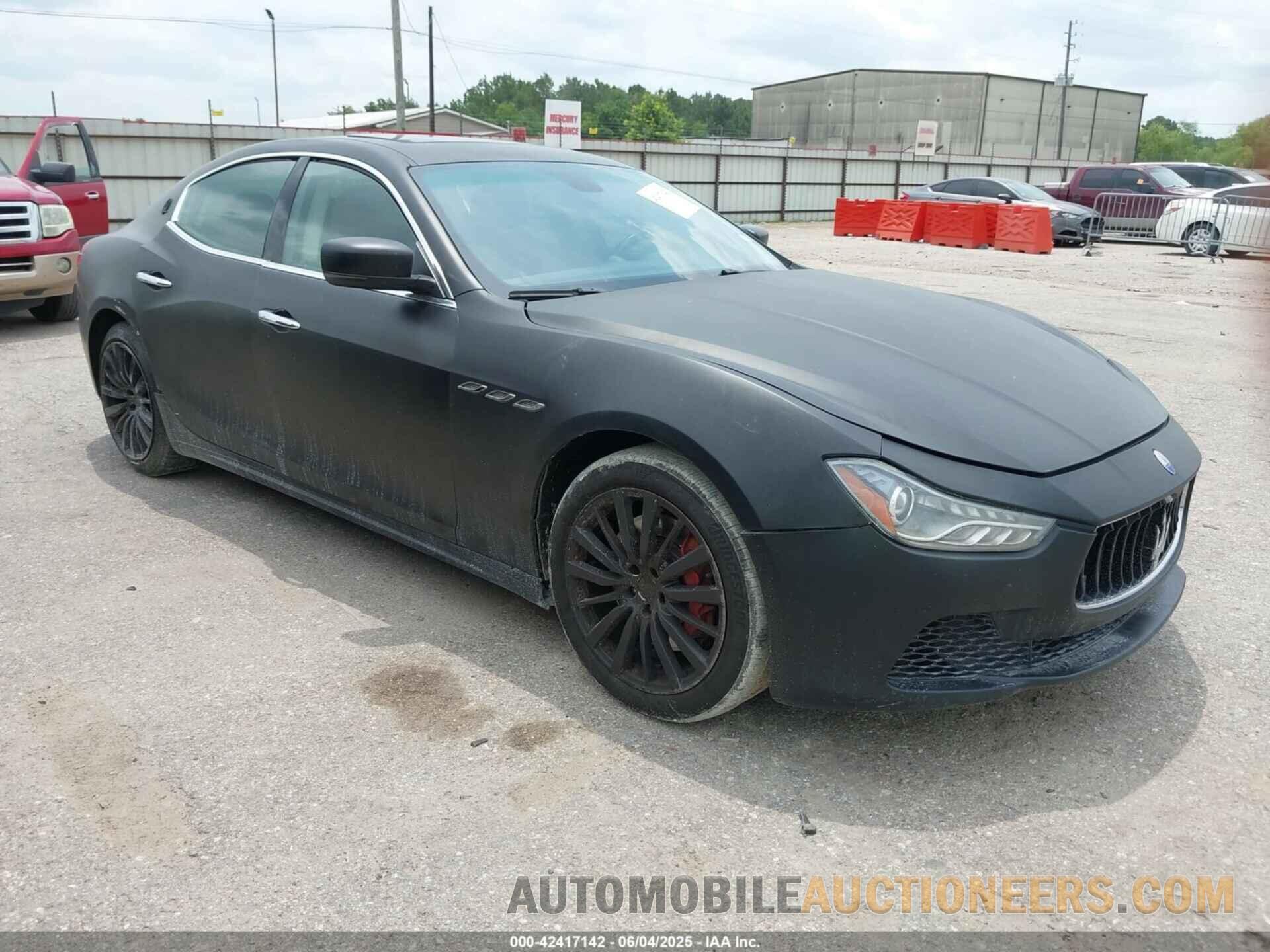 ZAM57XSA8F1130476 MASERATI GHIBLI 2015