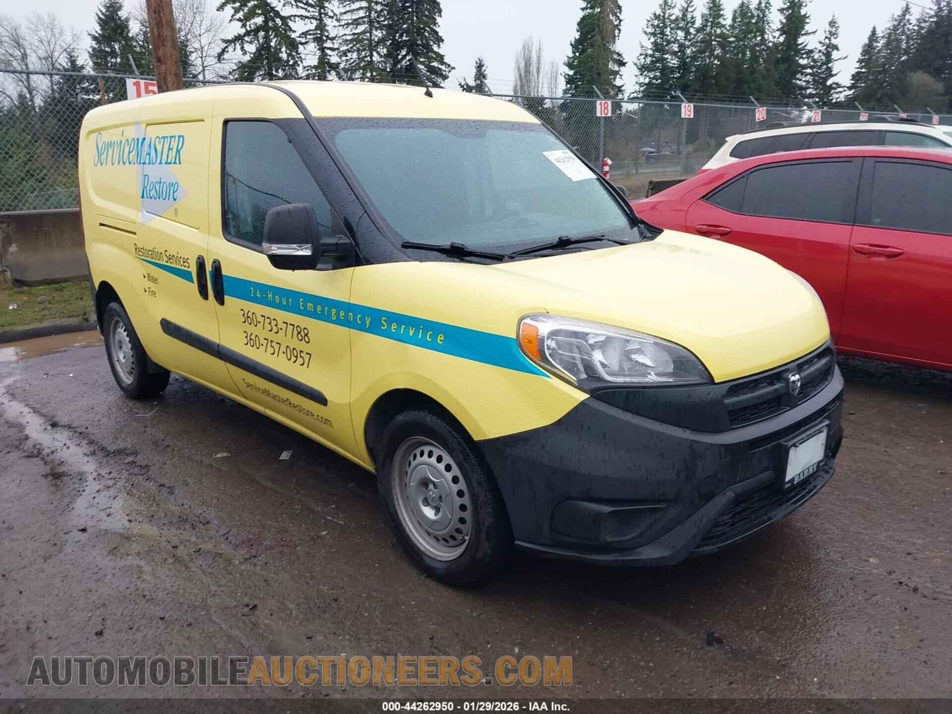 ZFBERFAB3H6D34603 RAM PROMASTER CITY 2017