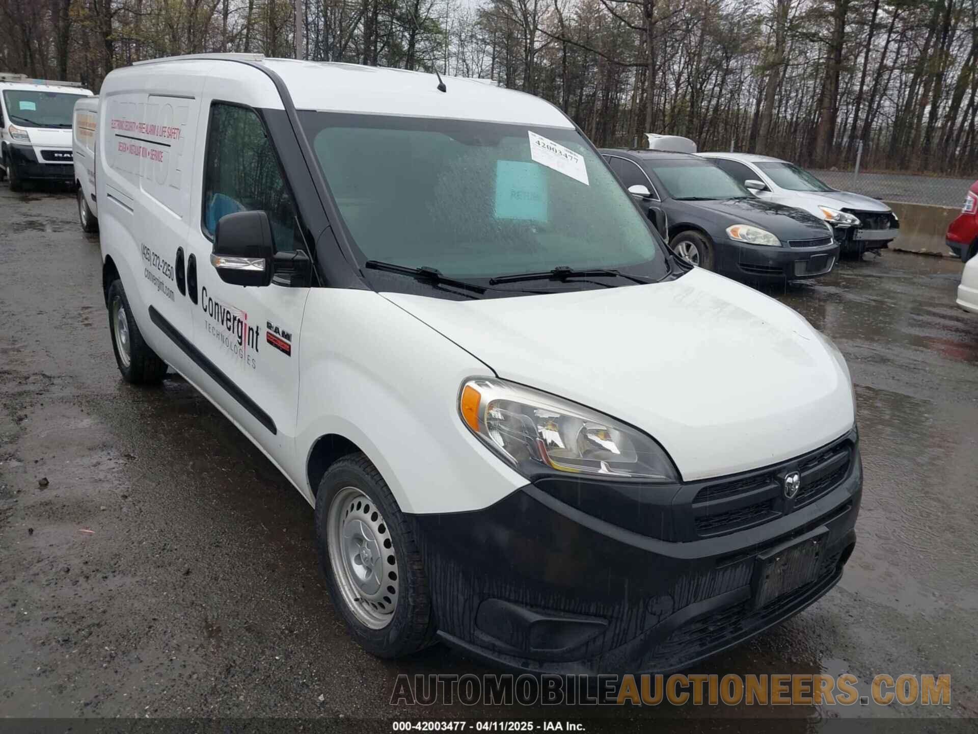 ZFBERFAT9G6B66344 RAM PROMASTER CITY 2016